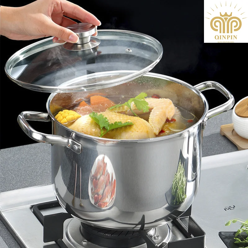 Stainless Steel  Soup Pot High Quality SUS-304 Pot