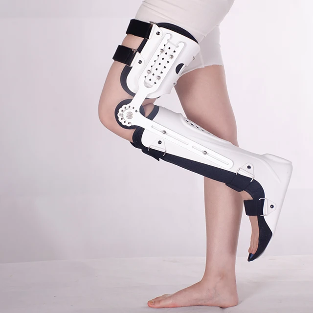 Factory Price KAFO Adjustable Ankle Knee Foot  Orthosis Brace