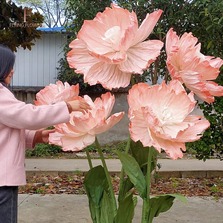 Wedding Background Decoration Customization Flowers Giant Paper Flowers
