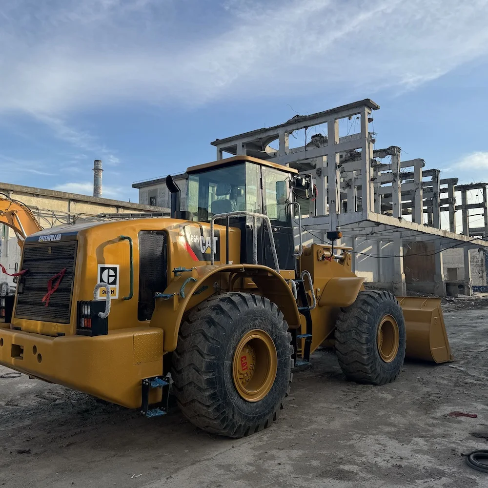 Mini cargador CAT 966h wheel loader used loaders Caterpillar 950 960 966 988 front end loader cargador frontal Caterpillar 966h