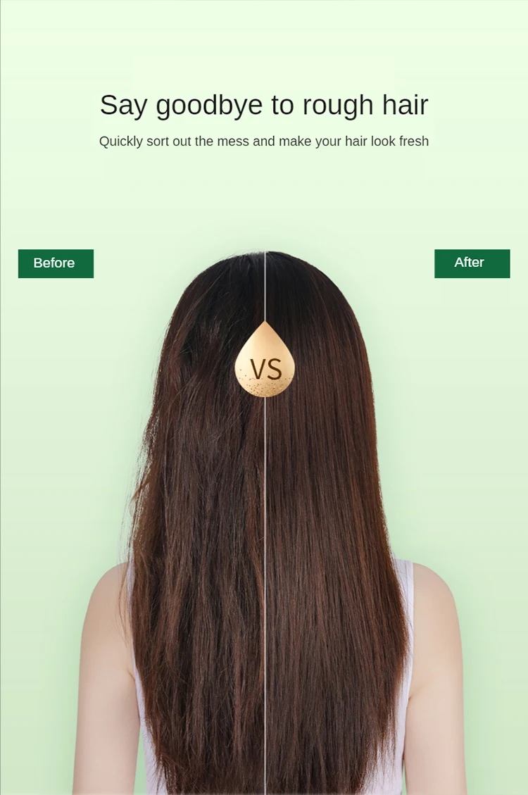 Portable Hair Straightener Fast Heating 17 gear adjust negative ions Electric Brush Hair Straightener With LCD Display