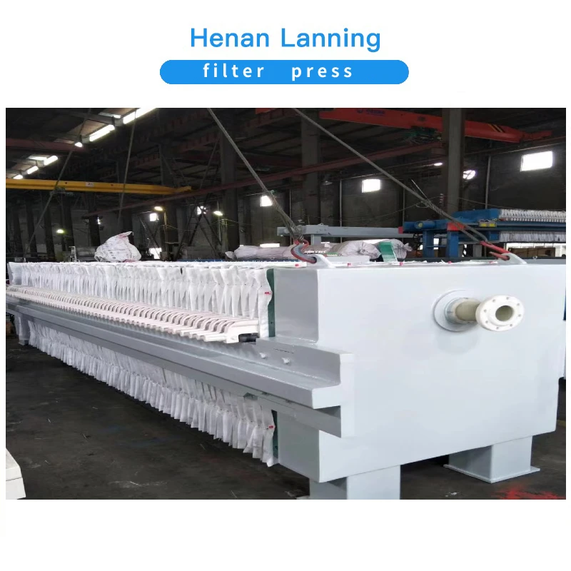 automatic industrial hydraulic sludge plate and frame chamber filter press equipment clay membrane filter press price