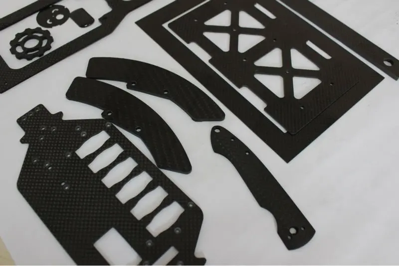 100% Full Pure Carbon Fiber fibre sandwich composite panel from FRT carbon fiber factory / manufacturer /supplier