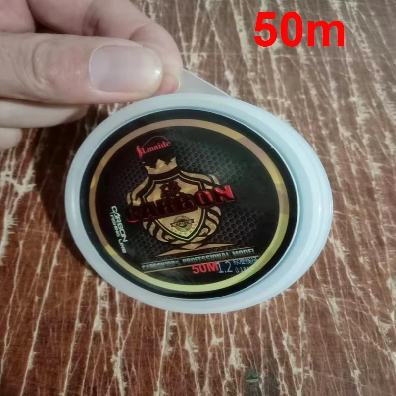 0.99/1.07mm 50m High Quality Perfect Japanese Material Carp Fluorocarbon Fishing Line