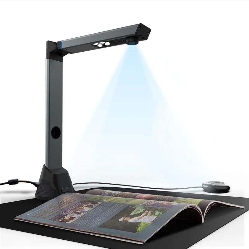 T19 19 Mega-Pixels Large Format A3 HD LED Document Book Photo ID Scanning Camera Book Scanner