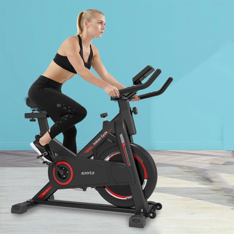 Bicycle Trainer Stationary Belt Drive Spinning Indoor Spin Bikes For Gym Home