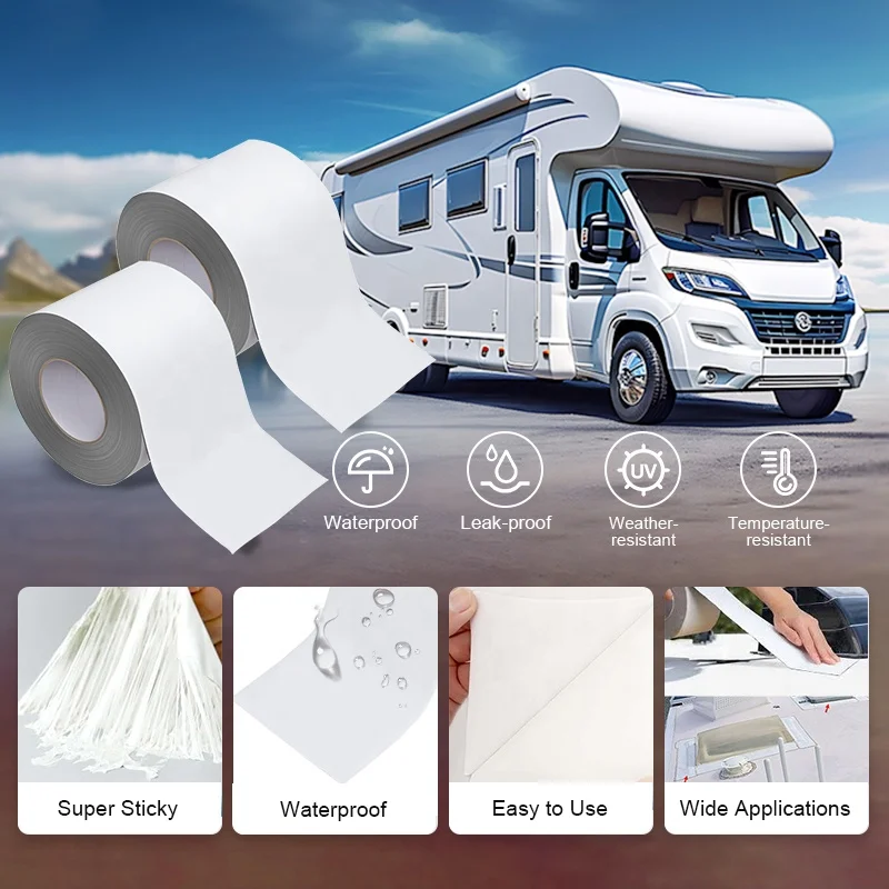 Высокая температура Rv кровельный клей резиновый ремонт водонепроницаемый уплотнитель Бутиловой Ленты