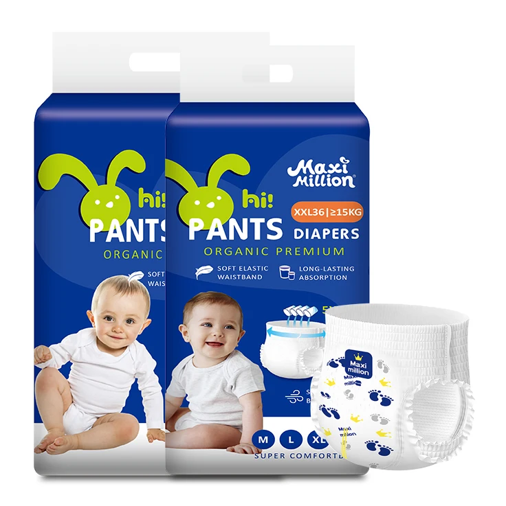 Baby pants diaper a grade hot sale from China manufacturing plant hot sell Russia