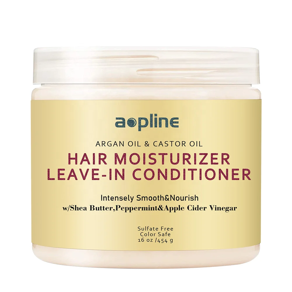 Private label vegan shea butter curly hair moisturizer cream for black hair oem