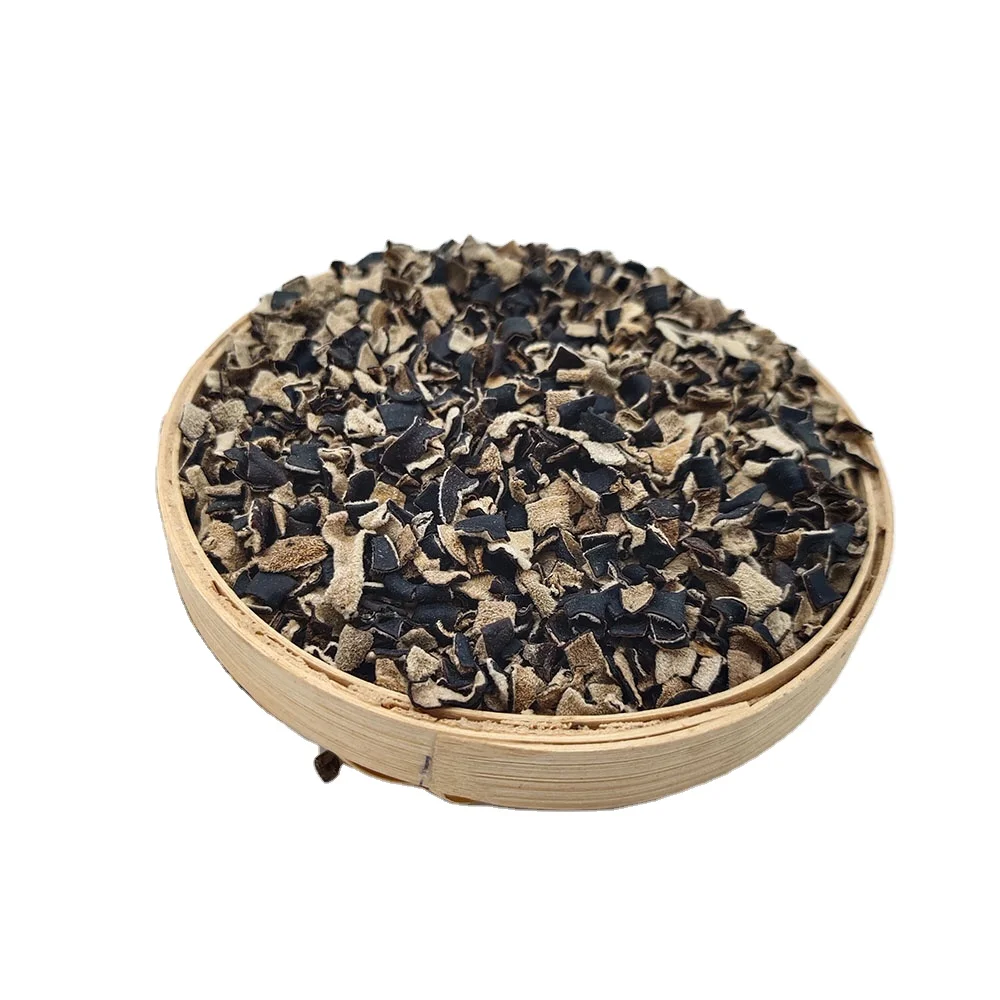 Dried white back black fungus dice 5*5mm  wood ear mushroom  big black fungus dice/slice/wire black fungi mushroom