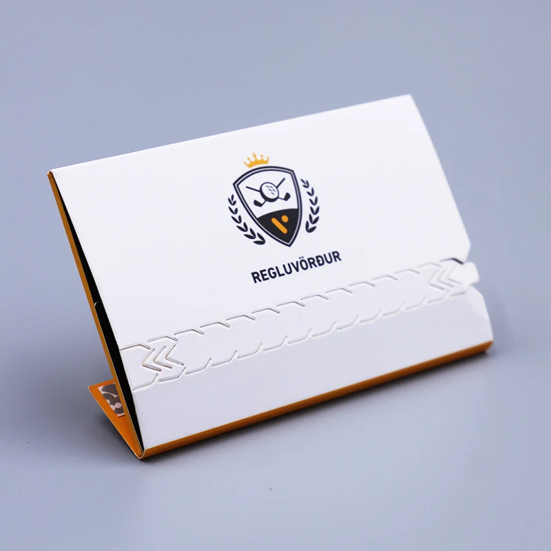 Custom Logo Printing Cardboard Paper VIP Member Card Envelopes UV Spot Gift Card Packaging Envelope