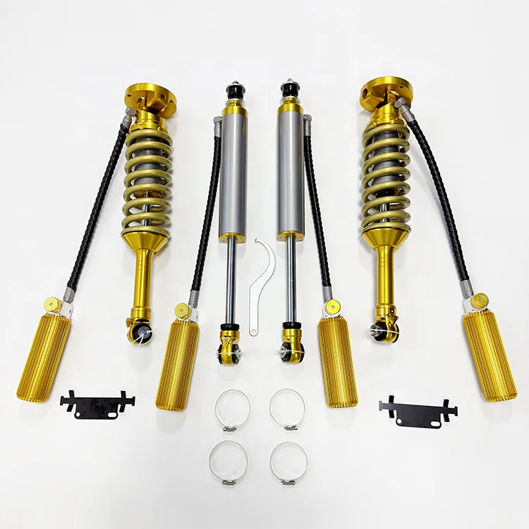 Pajero v78 nitrogen adjustable shock absorber off road 4x4 suspension complete lift kit