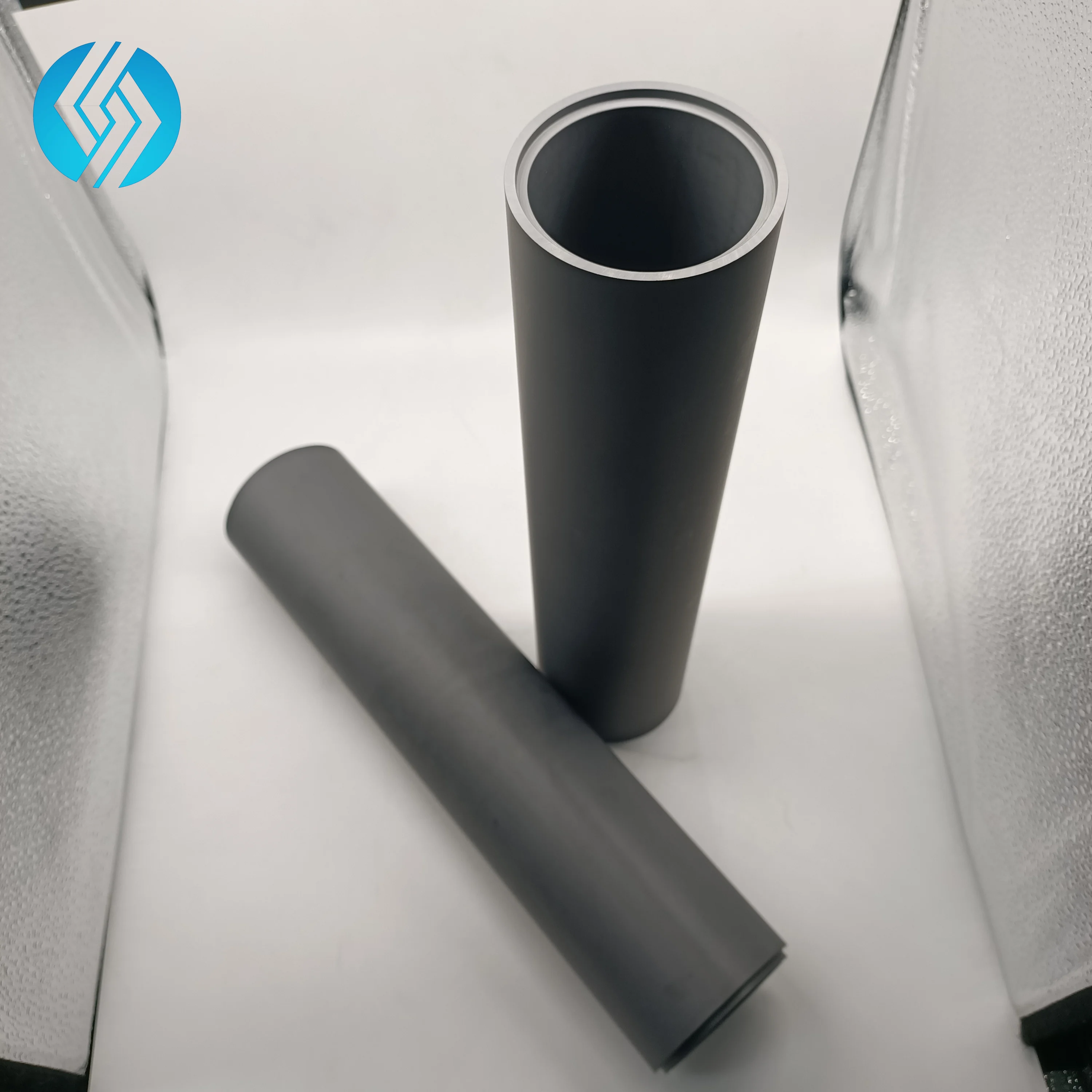High wear-resistant boron carbide grinding tube is used in the abrasive industry Boron carbide tiles
