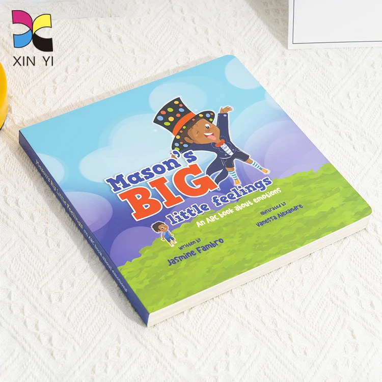 Free Sample Printing on Demand Flip Pop Up Book Custom Board Book Printing Company Children Book Printing Service