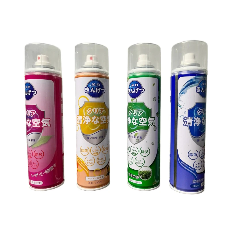 Manufacturer 360ML Custom Premium Air Freshener Car And Home Spray Air Deodorant Aerosol
