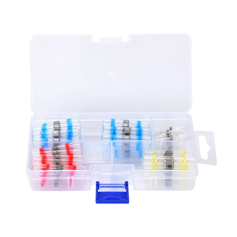 50/100 pcs Solder Seal Wire Connector kits Heat Shrink Connectors Terminals Crimp Insulated Electrical Butt