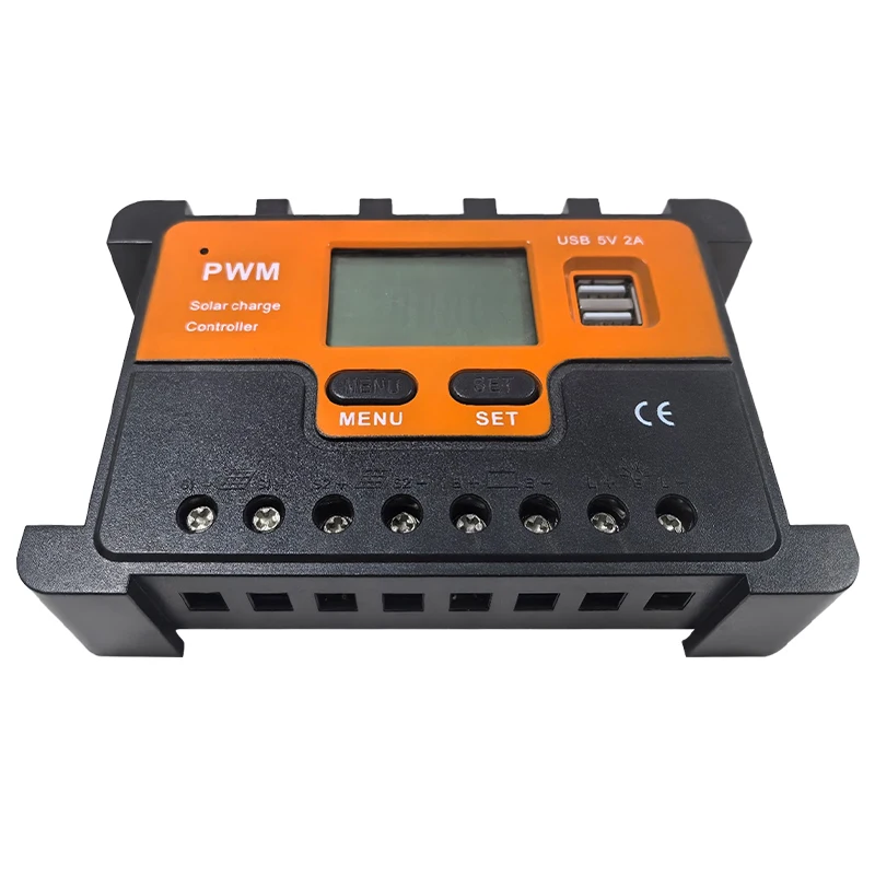 Advanced PWM Solar Charge Controller with Multi-Protection Features for Safe Charging
