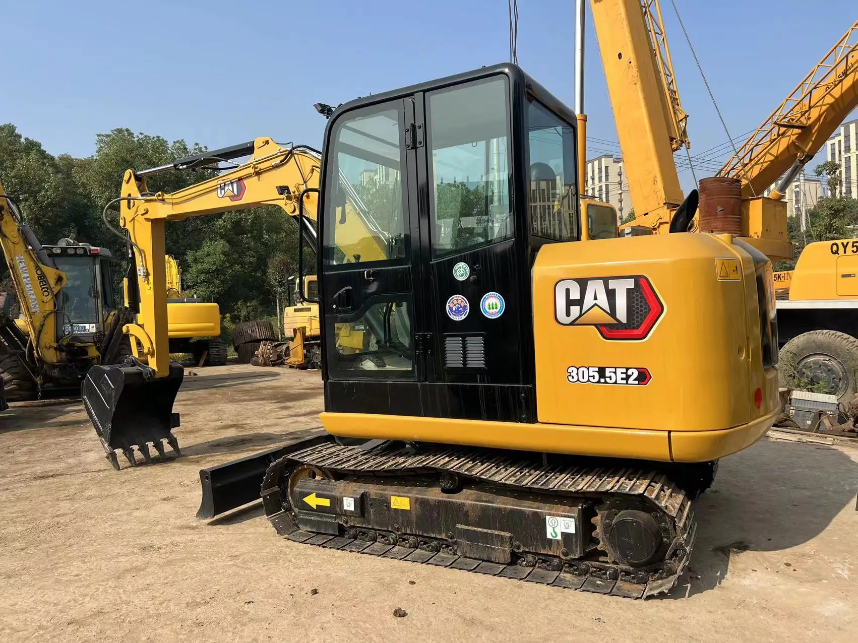 Good Price Caterpillar 305.5e2 crawler excavator. Used  CAT305.5.305.306 crawler excavator for sale