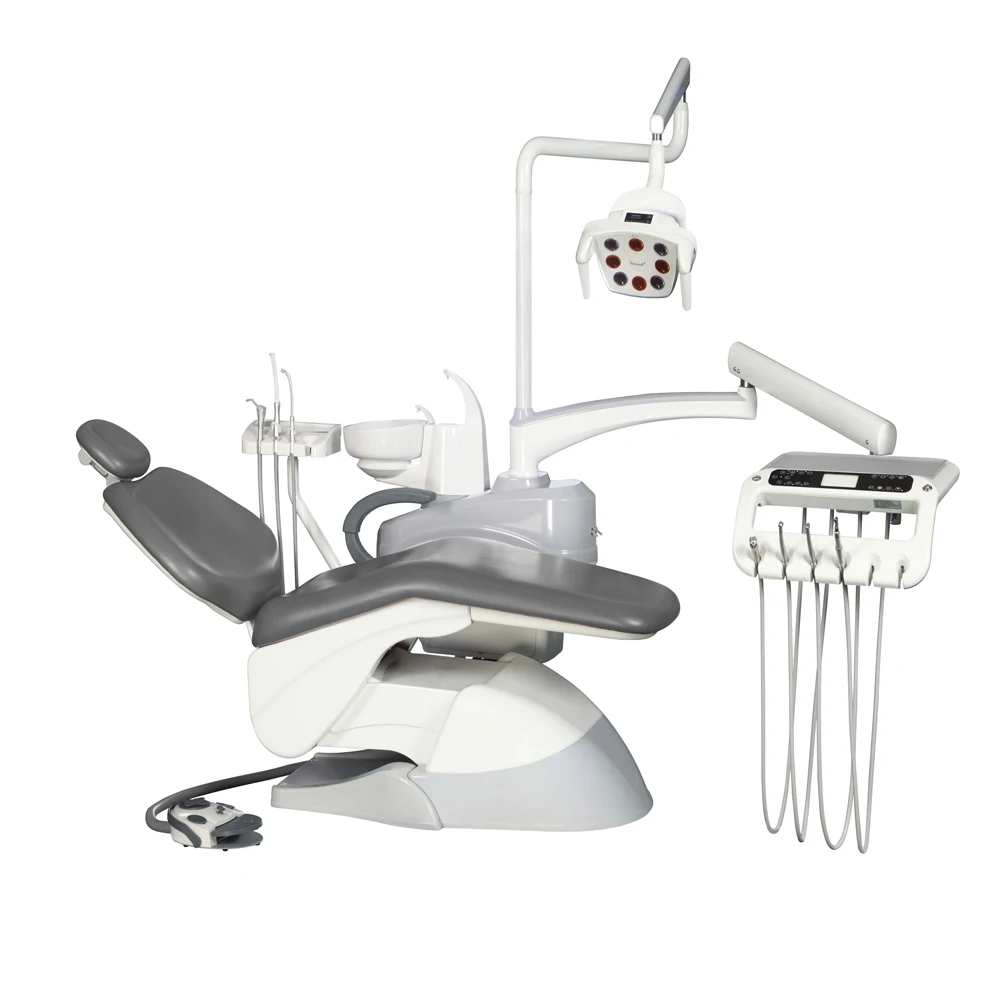 Low Price Computer Control Noiseless Low Voltage Dc Motor Ce Approved Integral Dental Unit Chair Dental Chair Unit Full Set