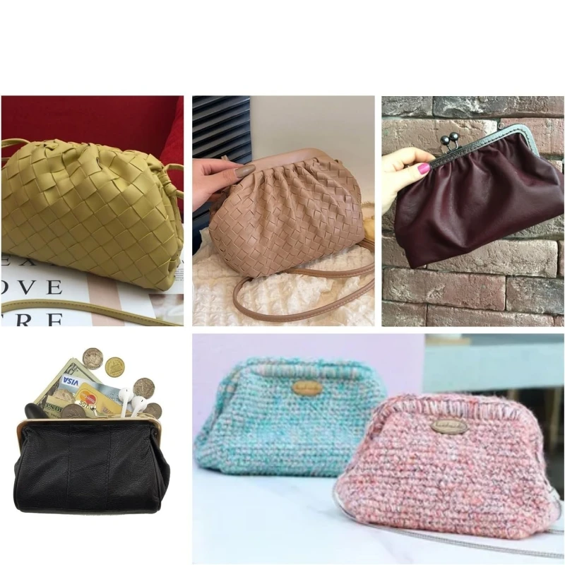 hot sale Purse Frame,Rectangle Purse Hardware with Frame Lock for DIY Purse Making Supplies Sewing Bag Crafts