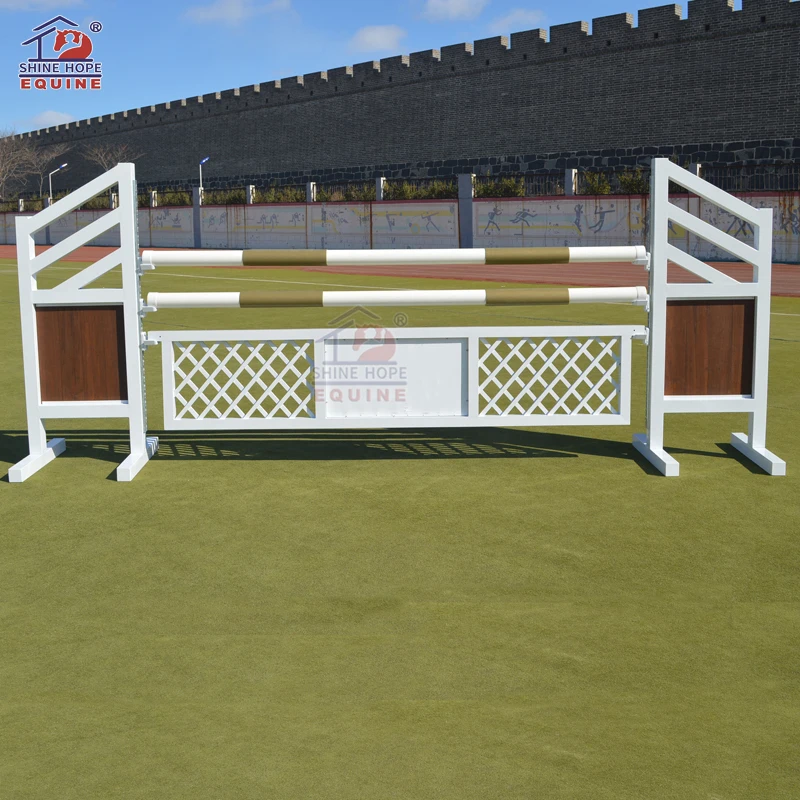 equine accessories show jump gates with powder coating customized color