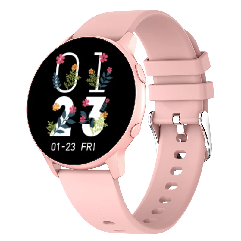 Game ladies smartwatch bracelet fitness round sleep tracker lcd display ip68 mx1 women female smart watch