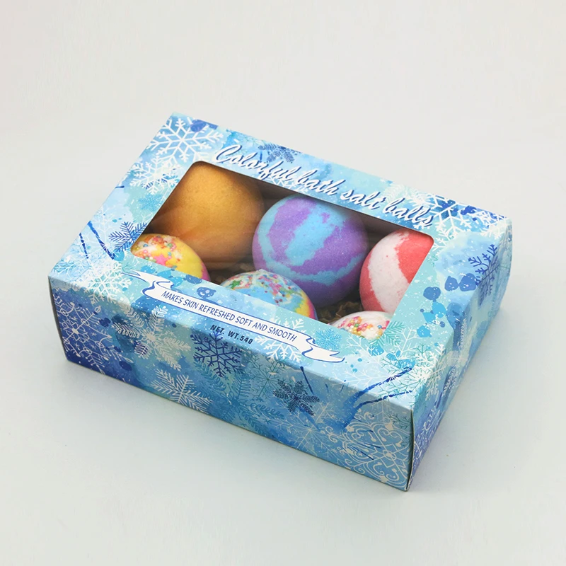 Skin Care Bubble Luxurious SPA Bath Bombs gift set For Women Mom Girls Teens