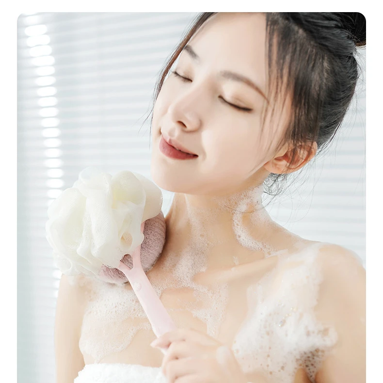 Japanese Double-Sided Massage Bath Brush Spa Household Bath Brush Women Exfoliating Brush