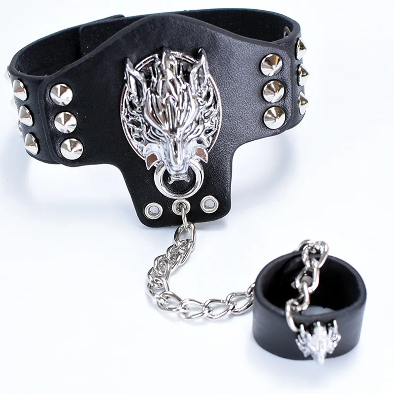 Anime Bracelet With Ring Death Note Fantasy 1 Piece Bangles Cosplay Leather Bracelet