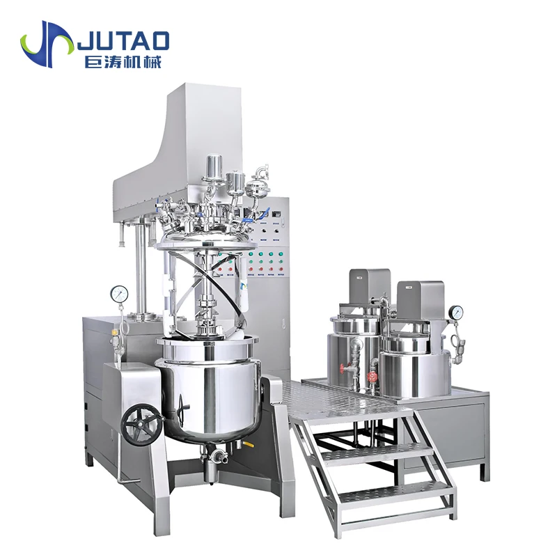 Vacuum Mixer Vacuum Homogenizing Emulsifying Machine ketchup tomato sauce mayonnaise Making Machine