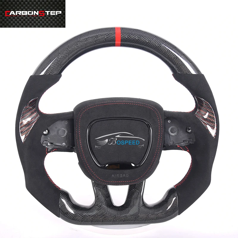Carbon Fiber Steering Wheel for Dodge Charger, Challenger, SRT