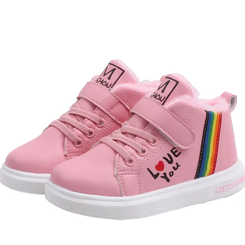 Hot selling kids casual shoes wholesale colorful design gilr shoes boy sports
