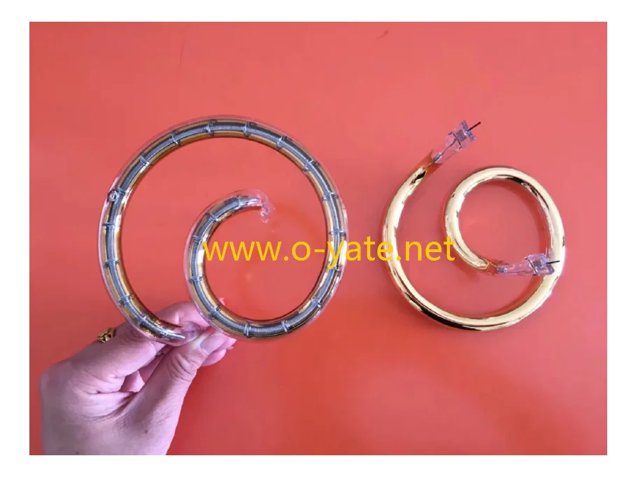 OYATE customized 3D IR emitter Shortwave halogen infrared heating lamp