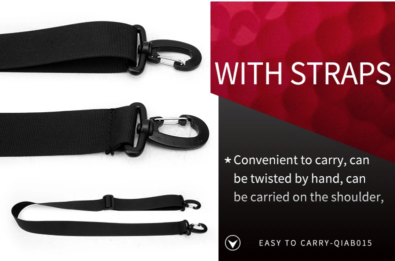 PGM QIAB015 custom sunday mini golf range bag half bag waterproof lightweight club carrier golf bag with stand