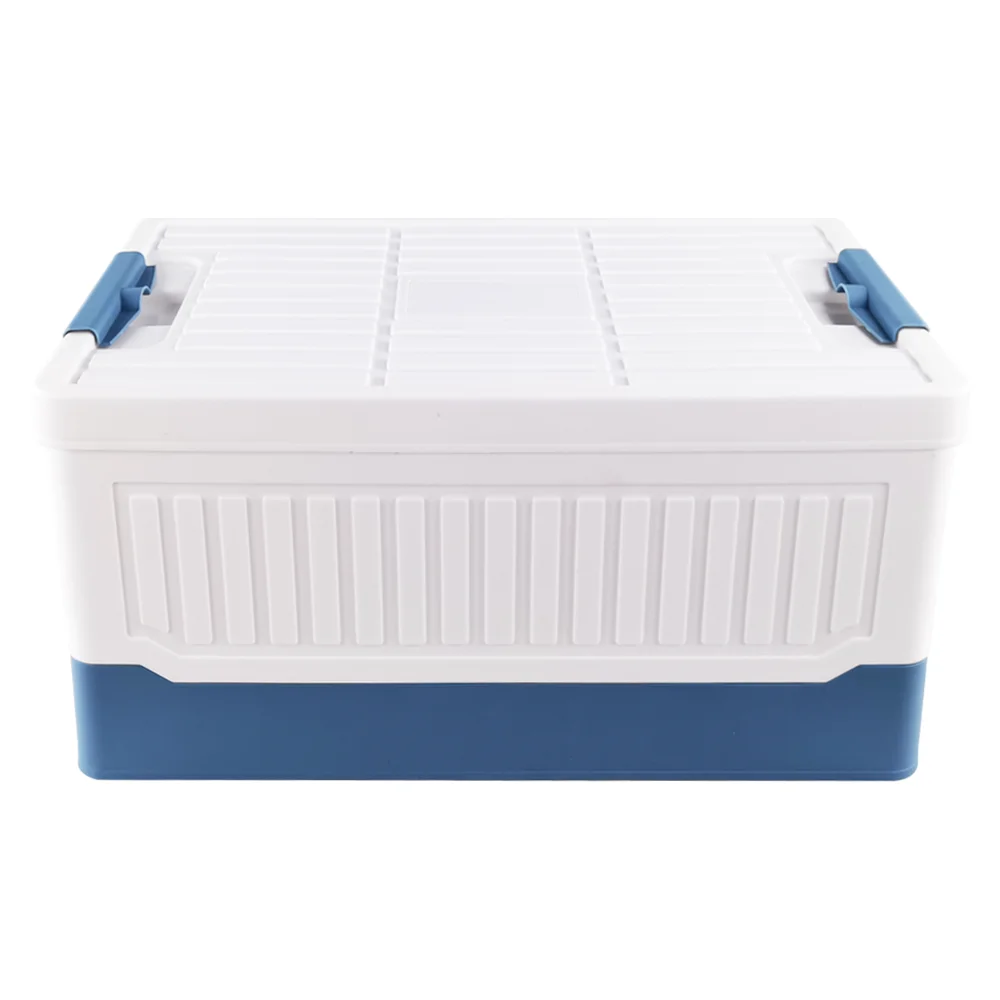 Прямоугольный складной пластиковый ящик для хранения в багажнике