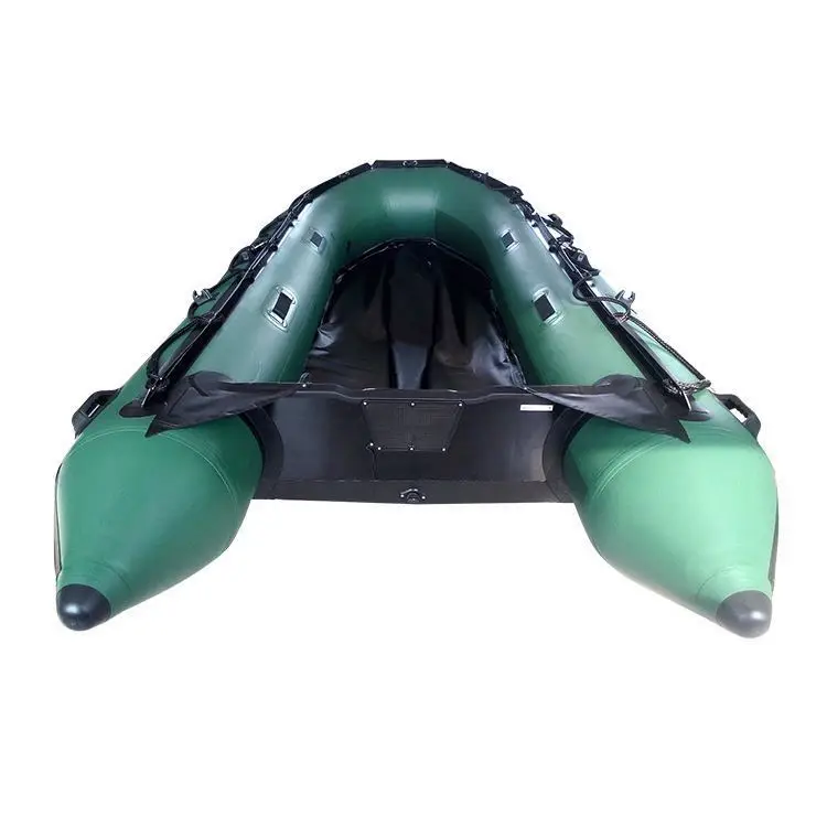 Large Multi-person Foldable Air Boat Raft Inflatable Boat with Seat Cushion