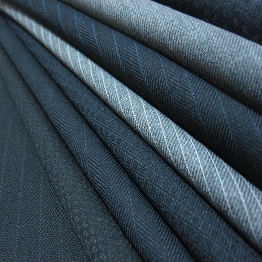 new style Wool felt TR check fabric polyester viscose 80/20 fabric for suit pants