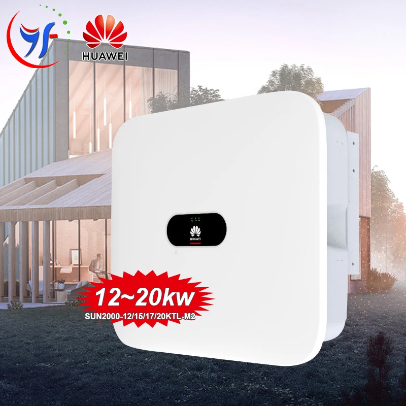 HUAWEl SUN2000-12/15/17/20KTL-M2 12kw 15kva 17kw 20kw сетчатый трехфазный 2 mppt Wi-Fi 4G солнечный инвертор 5 лет гарантии