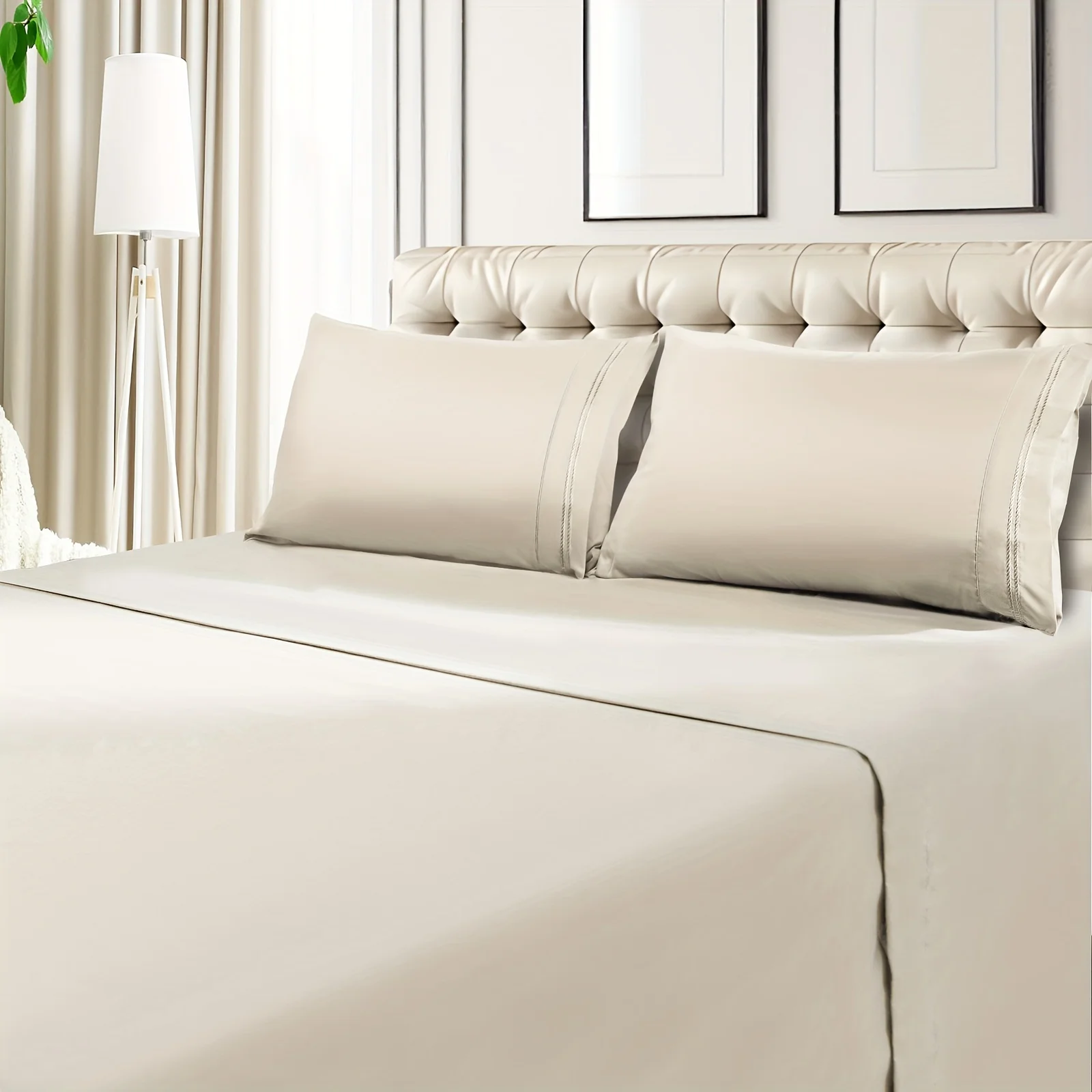 Bed Sheet Set Cotton Microfiber Pure Linen Embroidered 4 6 Pieces Sheet Set Bedding Sheet Supplier