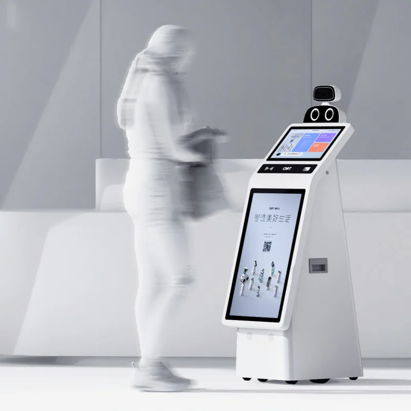 uwant   Customized Intelligent Screen Display & Hotel Reception Service Robot waiter robot