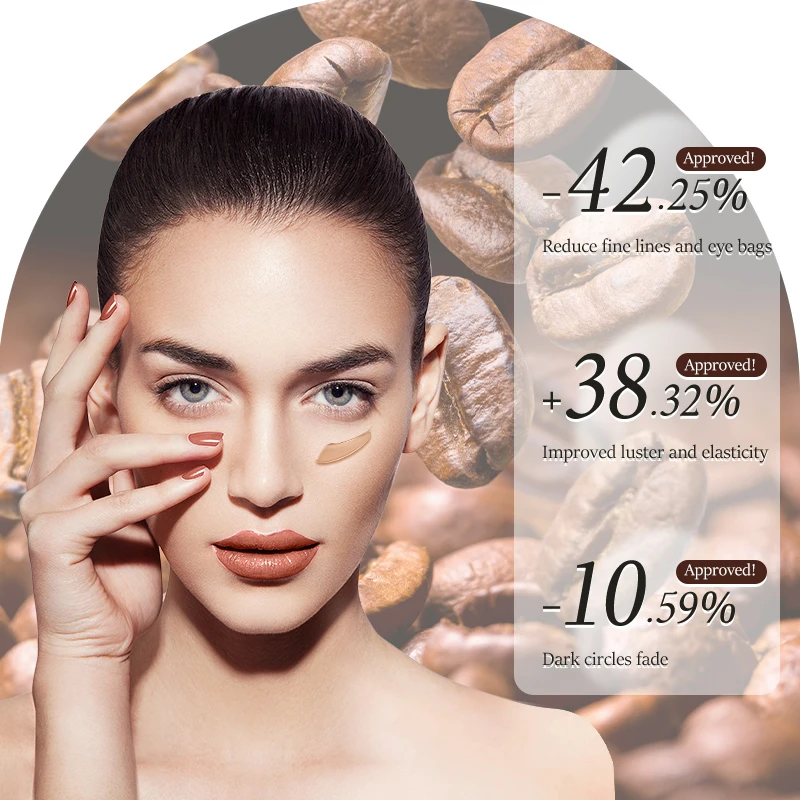 vegan wrinkle reduce anti age mineral puffiness dark circles eye bags repair removal tightener under instant caffeine eye cream