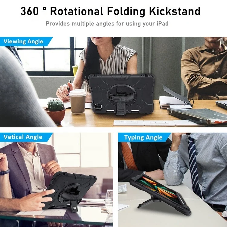 Heavy duty shockproof silicone tablet shell case for iPad Pro 6th generation case for ipad pro 12.9 inch 2021/2022 6th gen cover