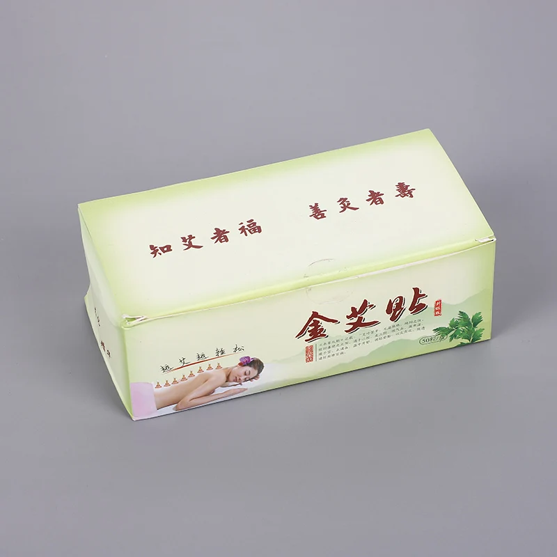 Moxa Stick Pure Moxa Rolls for Moxibustion Blue Body OEM Leaf Instrument Color Class Smoke Small Pain Safety Material Mugwort