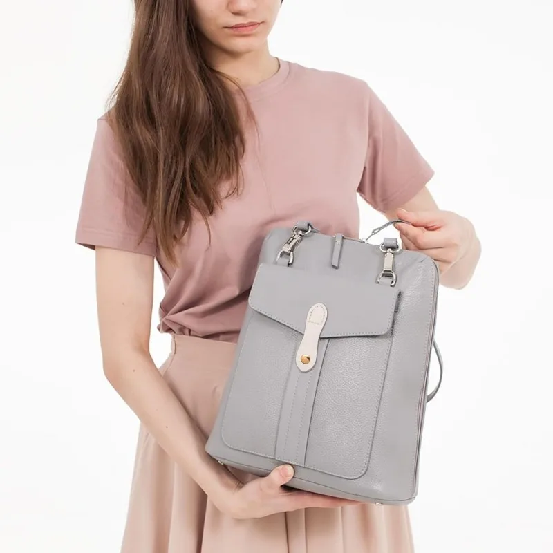 8 Sets PU Leather Snap Buckles Sew On Purse Closure Fasteners for Leather Wallet Bags Notebook Purse Making Supplies