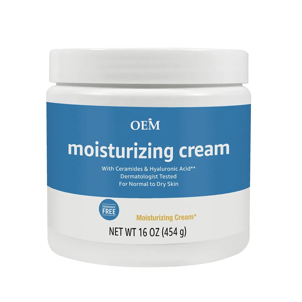 facial Basics Moisturizing Cream 16 Ounces With Ceramidesand Hyaluronic Acid face cream