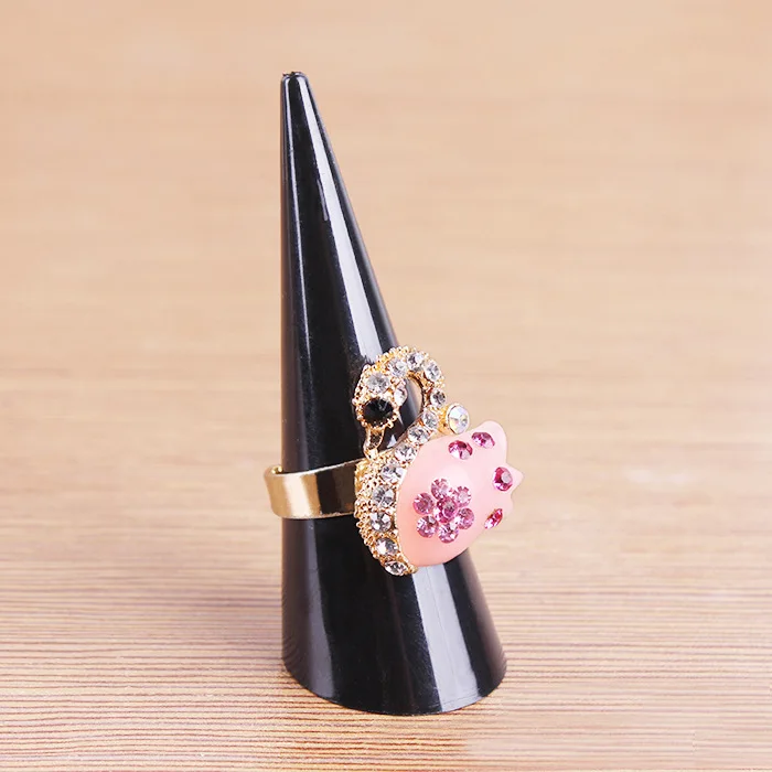 Tapered acrylic display frame ring frame jewelry shelf jewelry display props ring tip finger ring holder