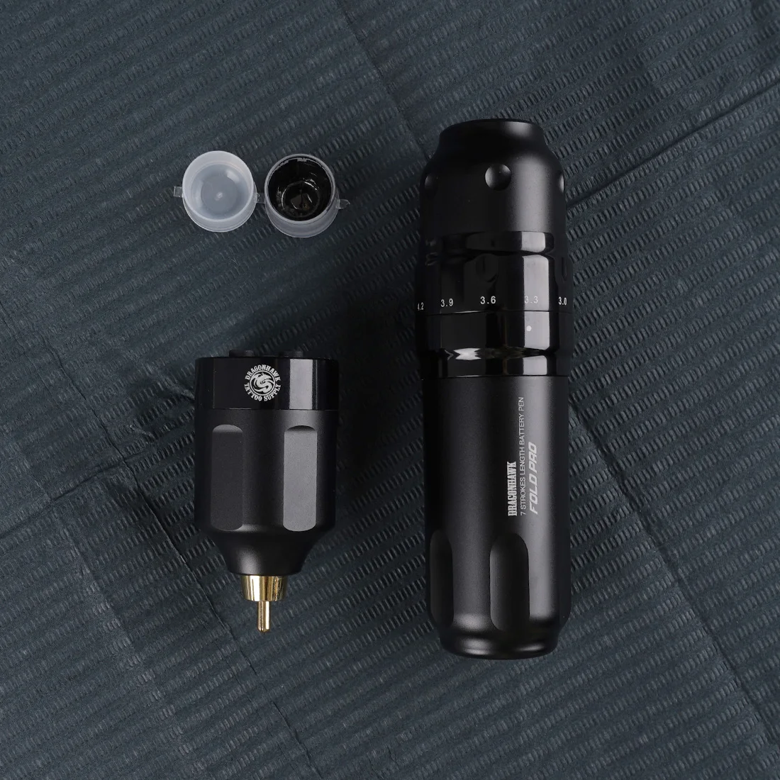 wireless tattoo pen machine RCA  battery power supply dragonhawk