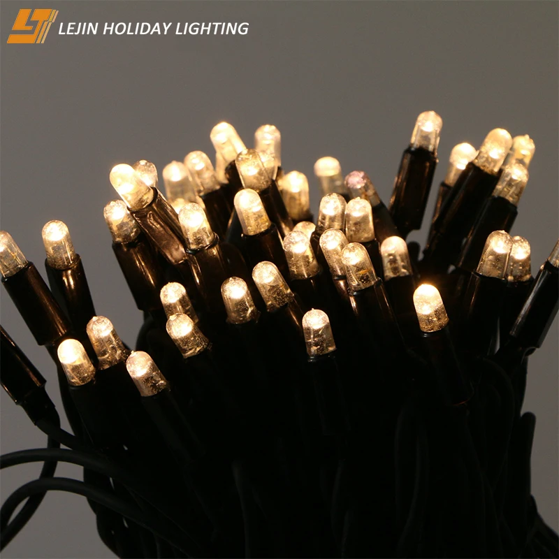 IP65 rated rubber wire male and female connector LED light string led light chain