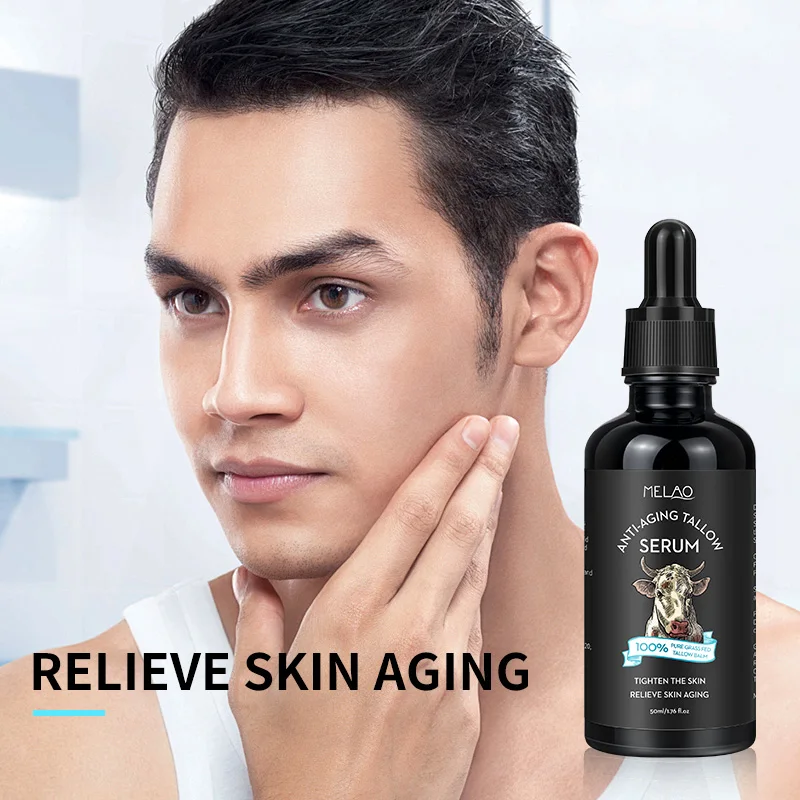Anti Aging Moisturizing Best Serum for Men Face Lifting Serum Pore Shrinking Tallow Face Serum Face care