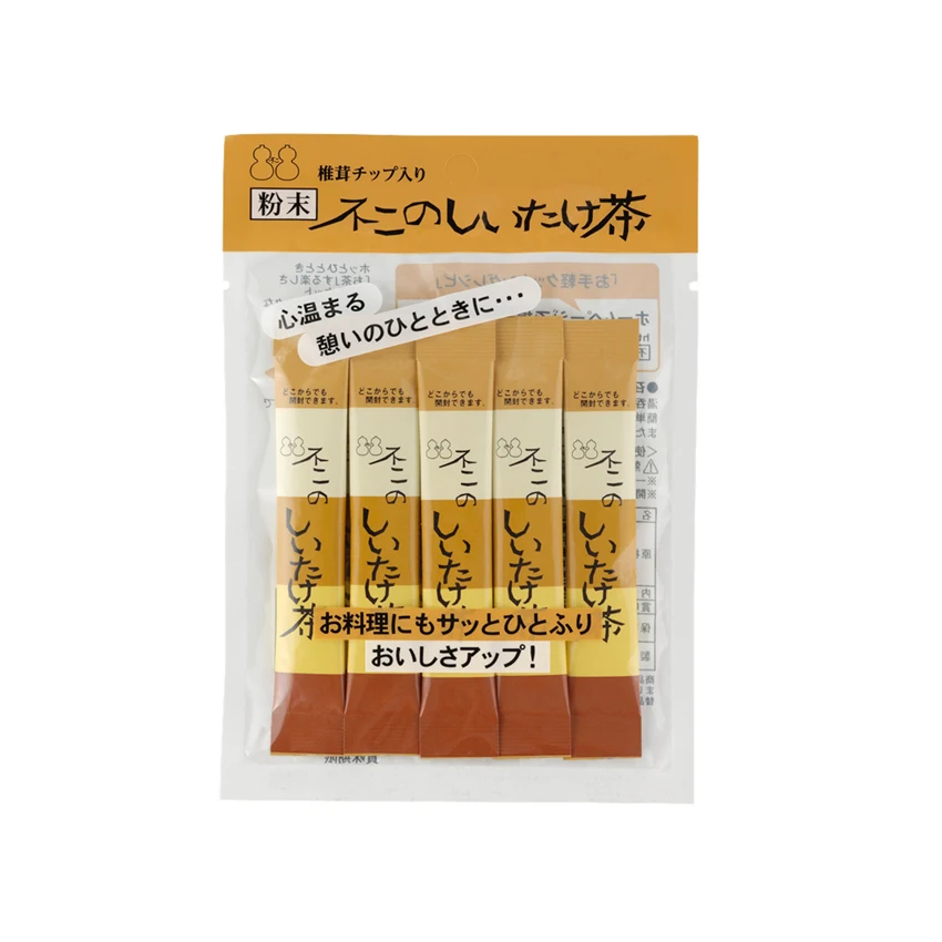 Japanese herbal Shiitake mushroom sachet instant tea powder for sale